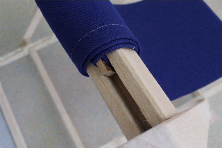 snadná výměna látky v lehátku